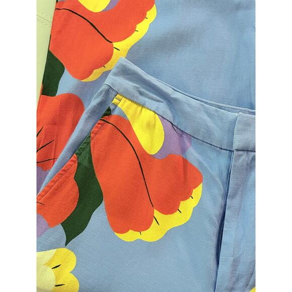 Gorman x Agathe Singer Flower Power Wide Leg Pant size XS - Picture 5 of 10